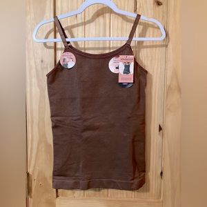 NWT - Shapermint size 2XL shaping cami top in chocolate brown